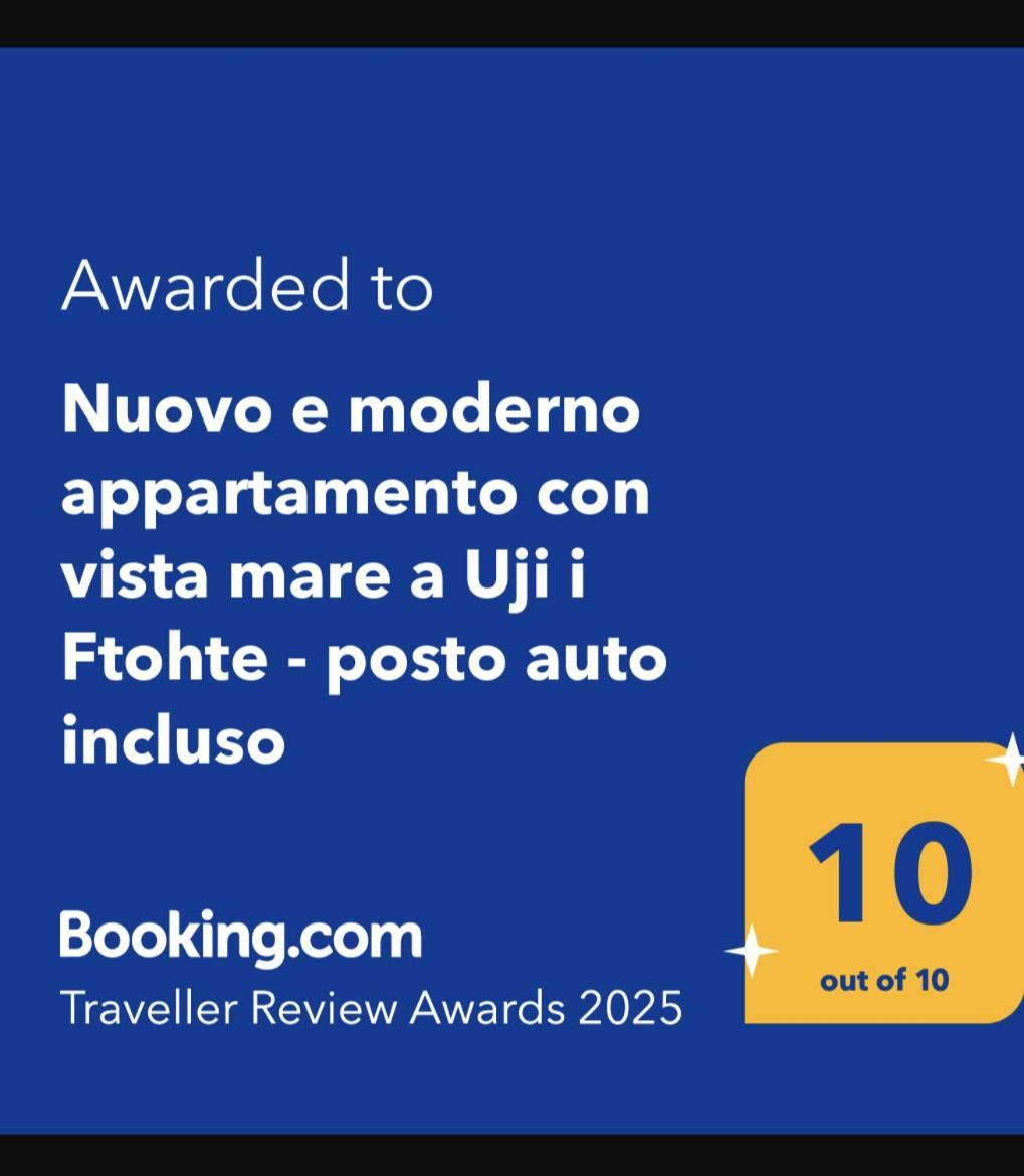 Leilighet Nuovo E Moderno Con Vista Mare A Uji I Ftohte - Posto Auto Incluso Vlorë